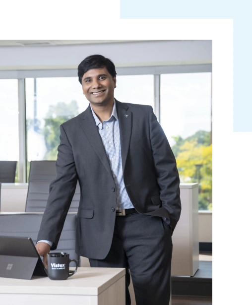 Srikanth Pinnamaneni for Vistex Leadership