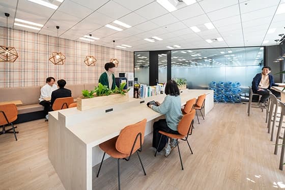 Office relaxation area