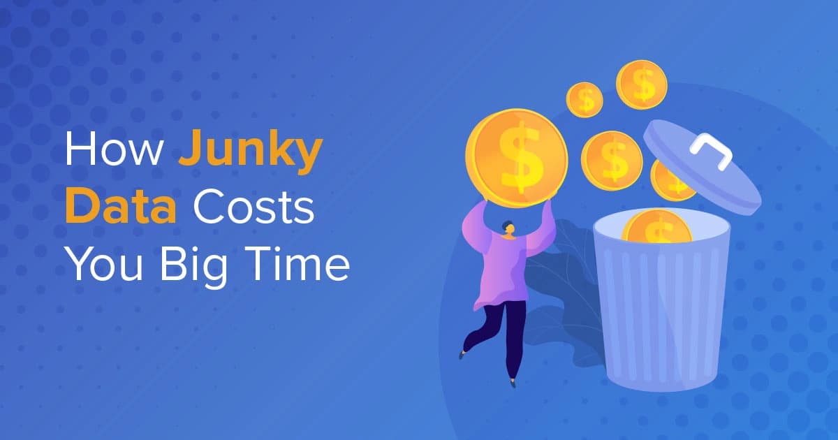 How Junky Data Costs You Big Time