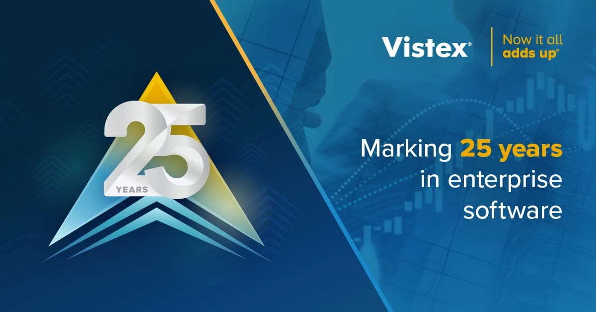 Vistex Celebrates 25 Years of Excellence in Enterprise Software