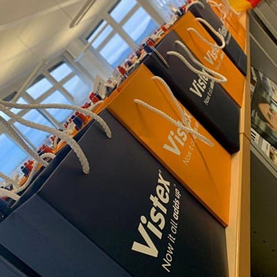 Vistex gift bags