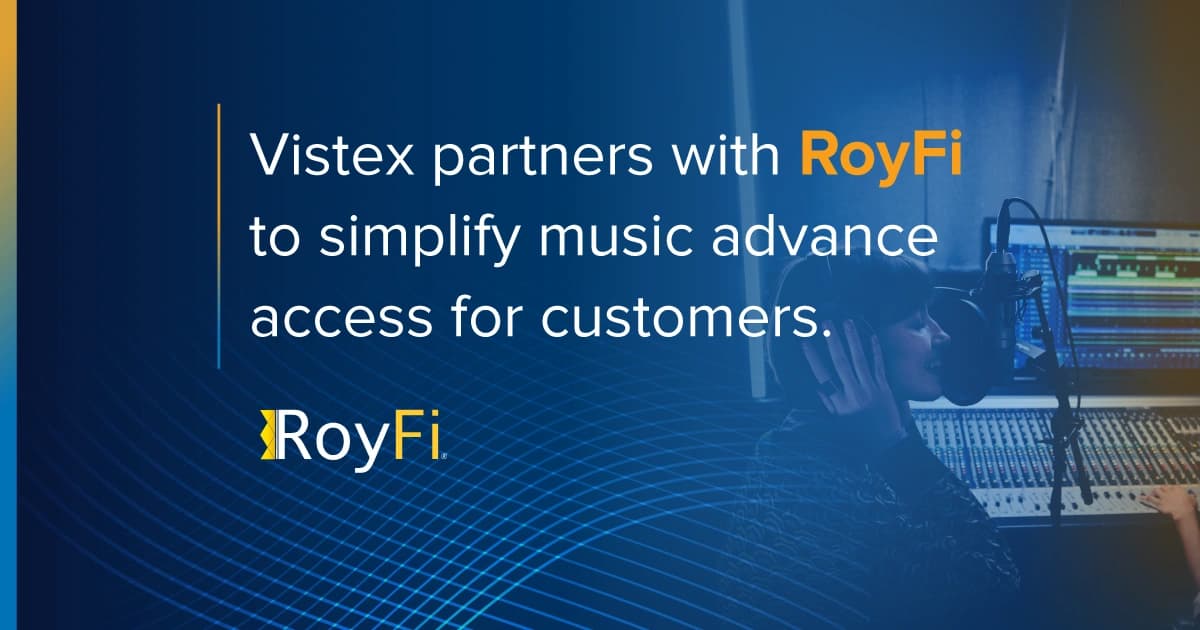 Vistex partners with RoyFi to simplify music advance access for customers