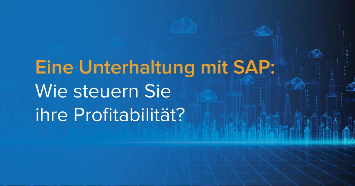 Video:   Eine Unterhaltung mit SAP: Wie steuern Sie ihre Profitabilität? SAP Sapphire Event in Madrid