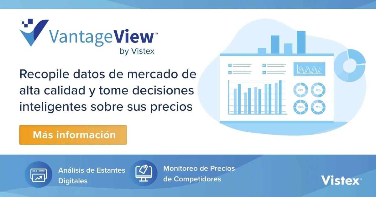 Folleto:  VantageView: Datos de alta calidad sobre el mercado y los productos para una fijación de precios exitosa.