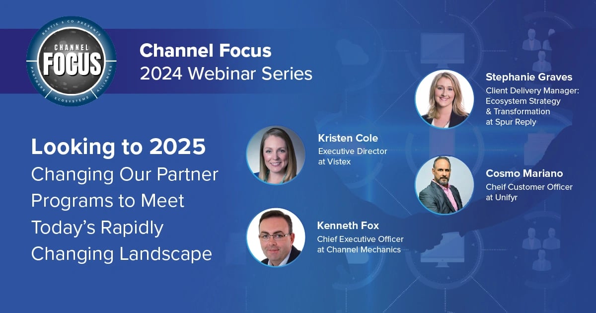 Webinar: On-Demand:  Looking to 2025 – changing our partner programs to meet today’s rapidly changing landscape feature image