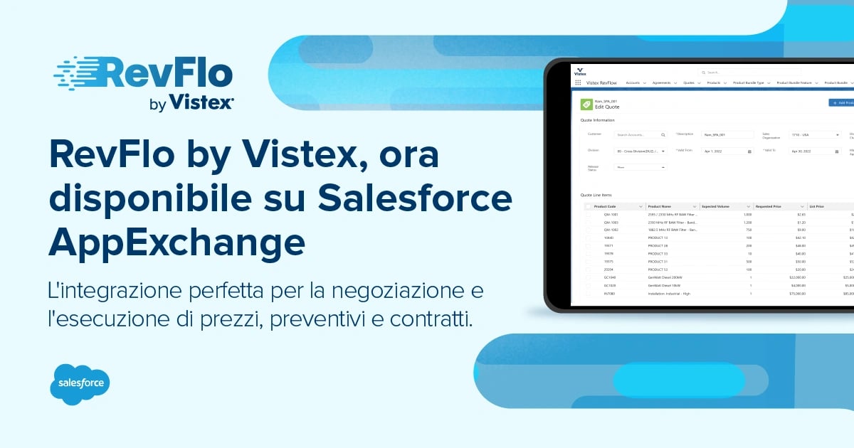  Software Salesforce CPQ Configuratore di Prodotto
