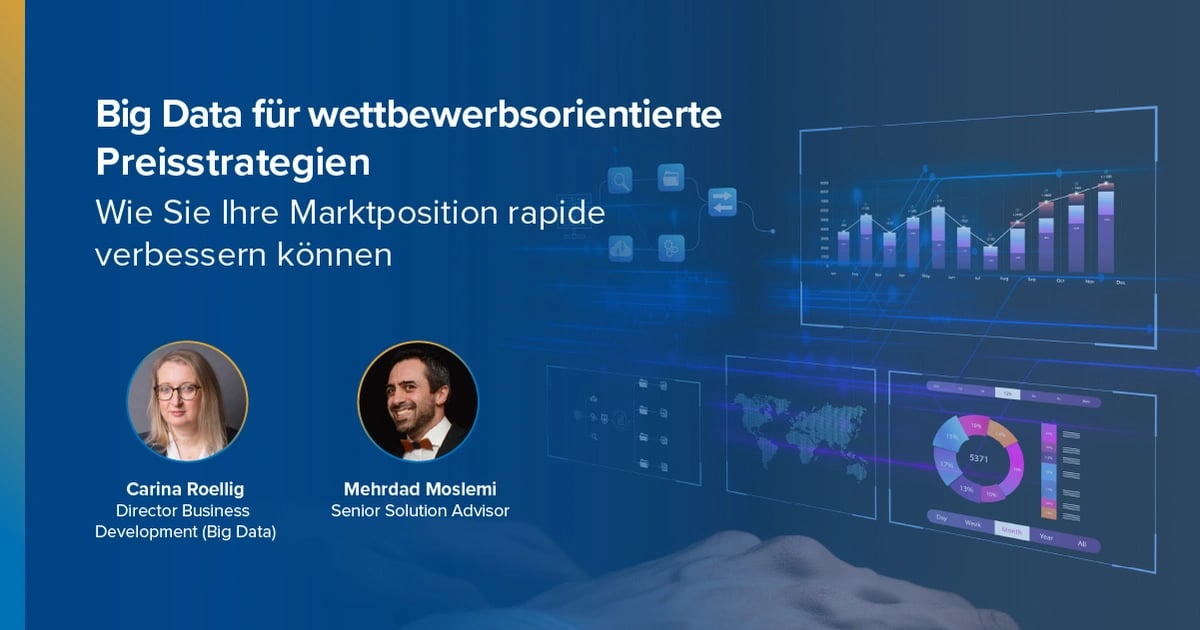 Webinar auf Anfrage:  Nutzen Sie Big Data für Wettbewerbsorientierte Preisstrategien