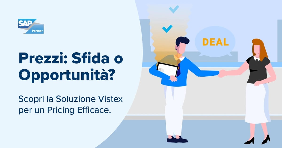 Video:  La Gestione del Pricing: Sfida o opportunità? Scopri la soluzione Vistex per un pricing ottimizzato.
