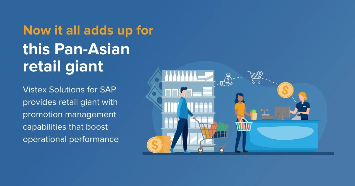 Case Study:  Vistex Solutions for SAP provides retail giant with promotion management capabilities that boost operational performance