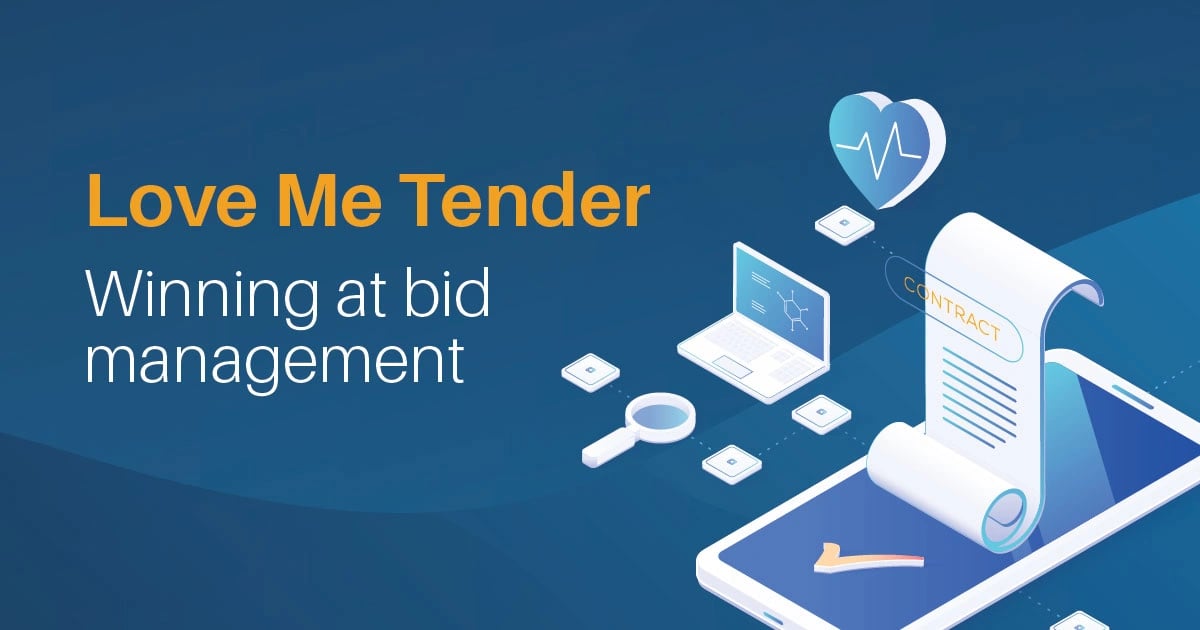 Infographic:  Love Me Tender: Winning at Bid Management