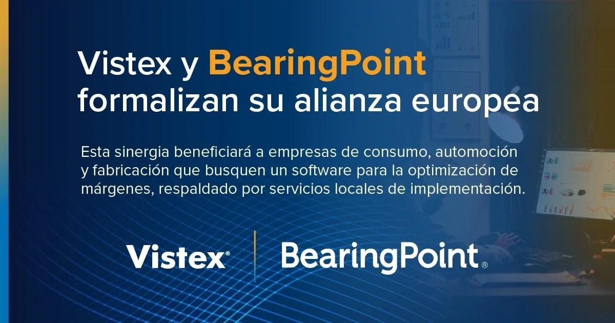  Vistex anuncia su alianza con BearingPoint