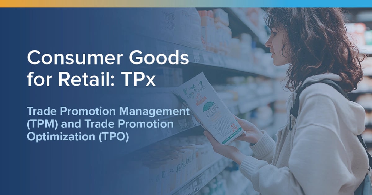 Brochure:  Consumer Goods for Retail: TPx