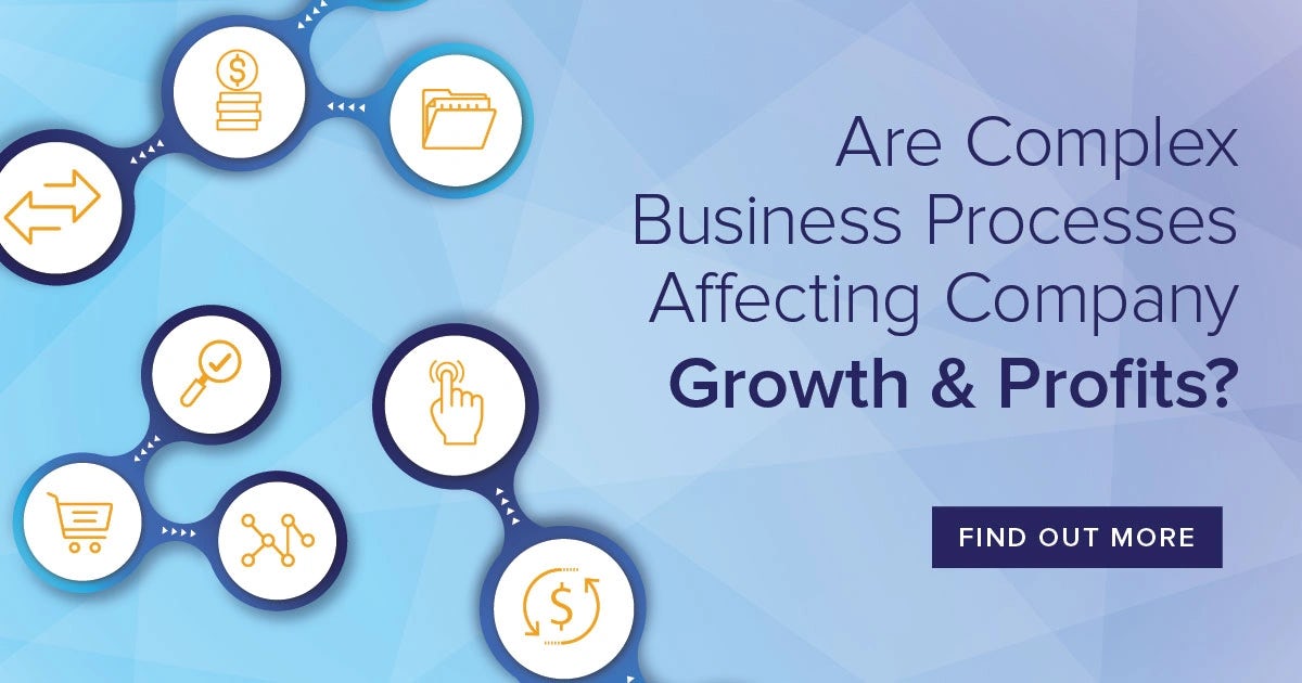 Infographic:  Are Complex Business Processes Affecting your Company Growth & Profits