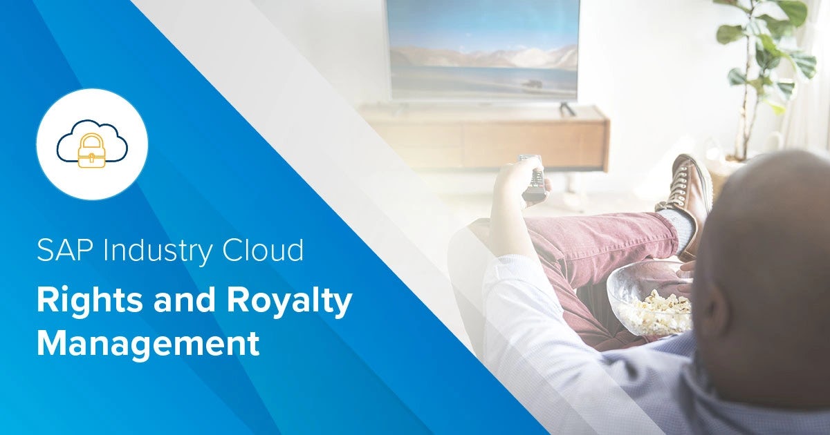 Brochure:  SAP Industry Cloud - Rights and Royalty Management