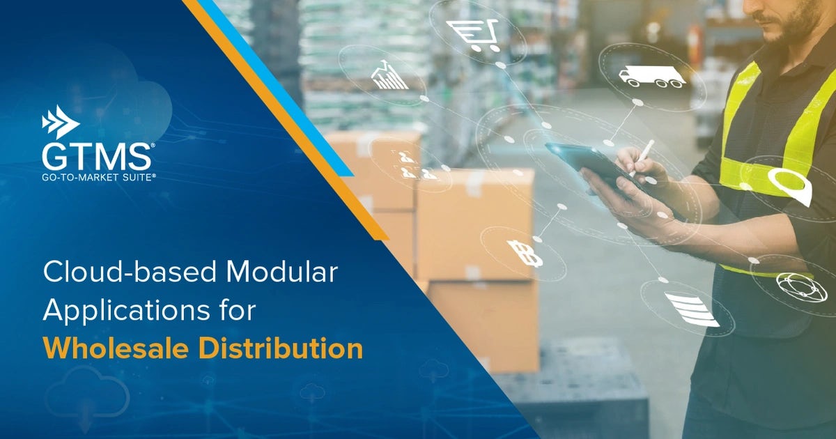 Brochure:  GTMS Cloud-based Modular Applications for Wholesale Distribution