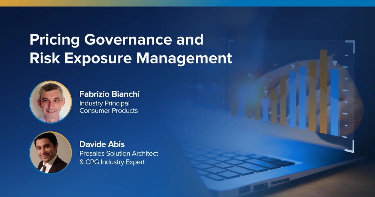 Webinar: On-Demand:  Pricing Governance and Risk Exposure Management