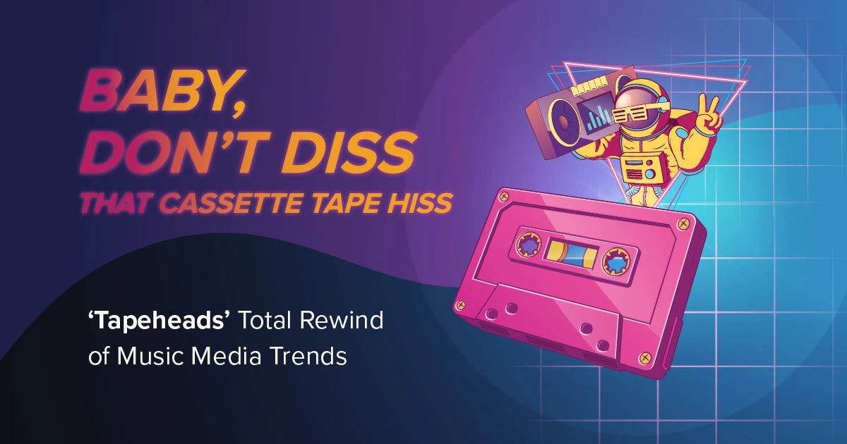 Infographic:  Don't Diss That Cassette Tape Hiss