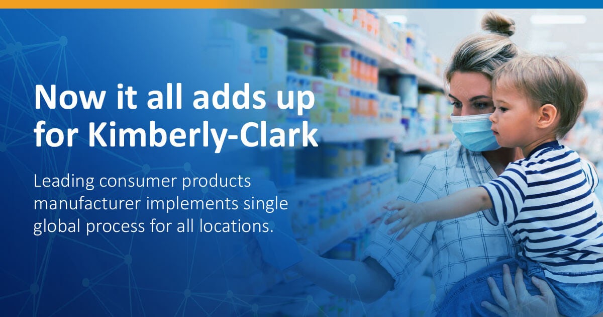 Case Study:  Kimberly-Clark implements single global process with Vistex Solutions for SAP