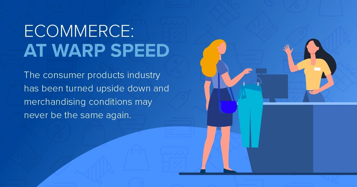 Infographic:  Ecommerce at Warp Speed