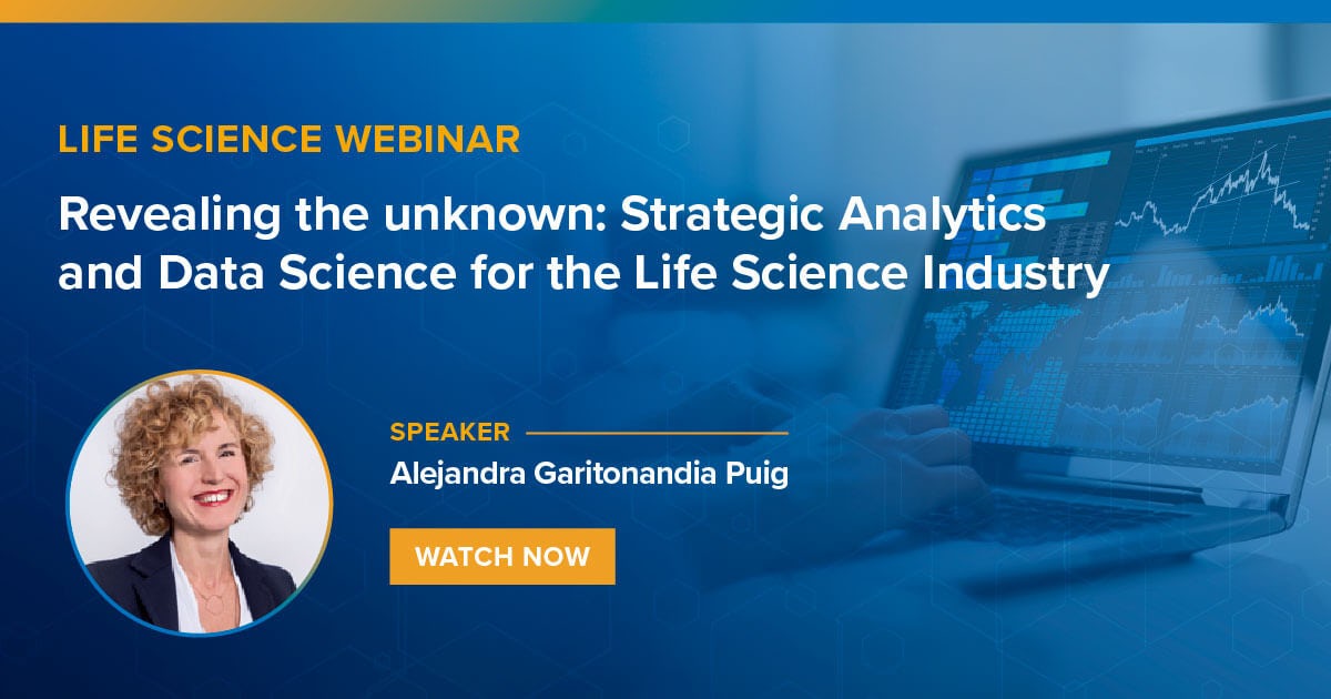 Webinar: On-Demand:   Revealing the Unknown: Strategic Analytics and Data Science in the Life Science Industry